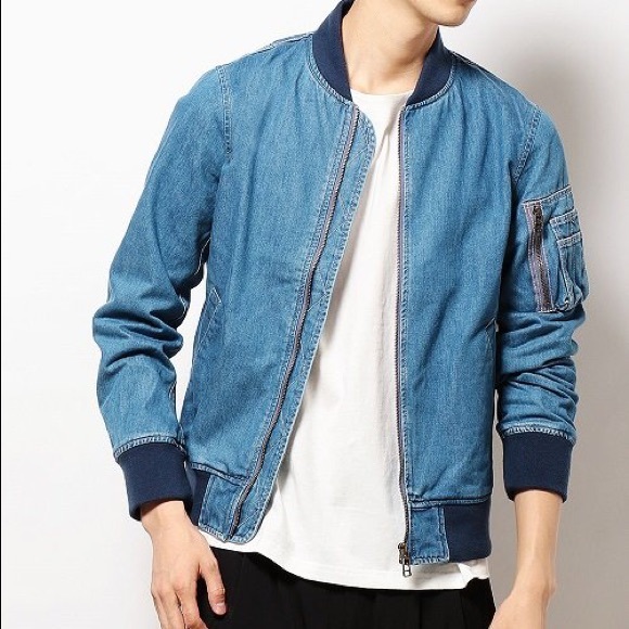 forever 21 mens jean jacket